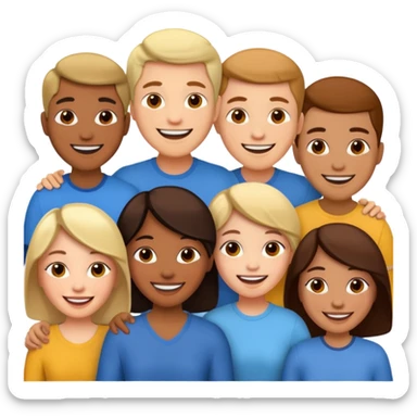 people talking sticker