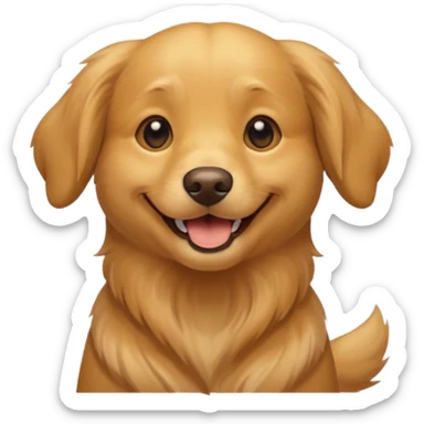 Chien qui rie sticker