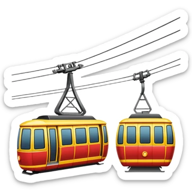 Generate 10000000 of this emoji: 🚡 sticker
