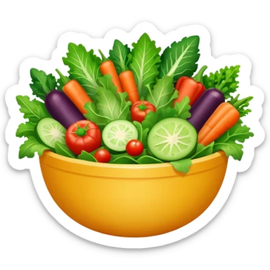 salad mix  sticker
