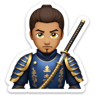 Vigilant Samurai sticker