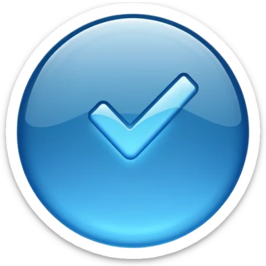 Instagram blue tick mark sticker