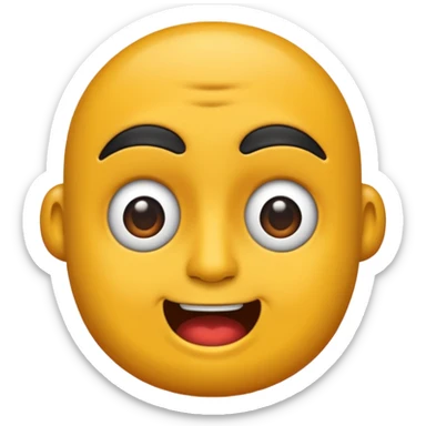 tête rigolote sticker