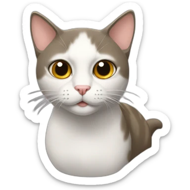 gato frajola sticker