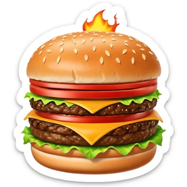 burger king sticker