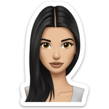 Kendall Jenner sticker