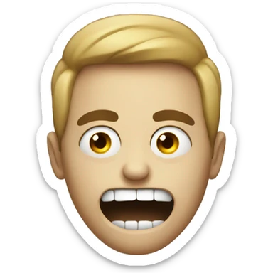 Horror, alcohol sticker