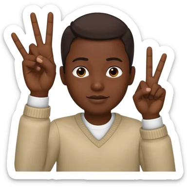 Woo gang sign sticker