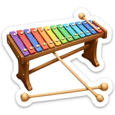 Xylophone sticker