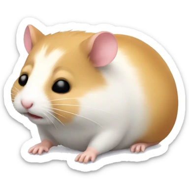 sleep hamster sticker