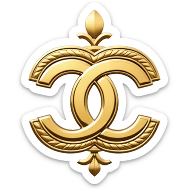 Chanel sign sticker