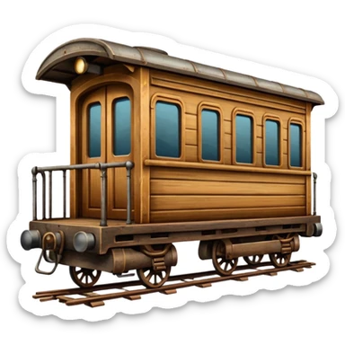 train car sticker