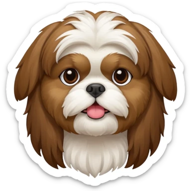 shih tzu sticker