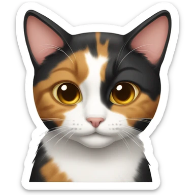 Calico Cat sticker