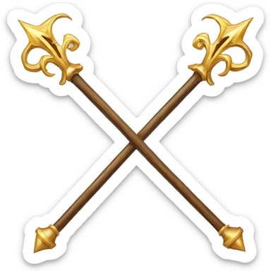 Technomancy Aether-Holy Wand (Supra-Technomancy Righteousness) sticker