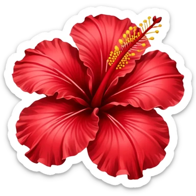 hibiscus sticker