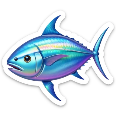 tuna fish sticker