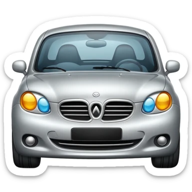Thar roxx car emoji small for text sticker