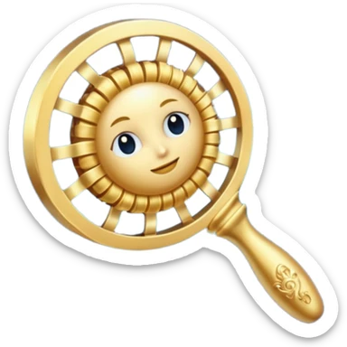 horoscope hairbrush sticker