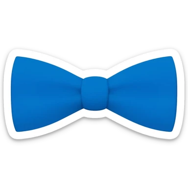 Lazo azul  emoji sticker