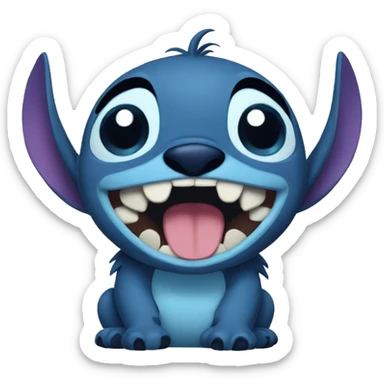 Stitch sticker