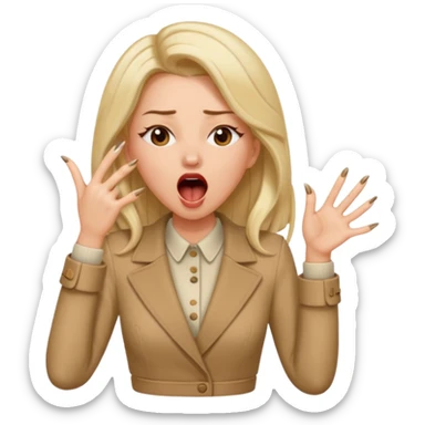 Slay girl emoji💅🥱böyle yap kızı yapma sticker