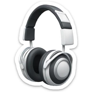 Headphones air podc max sticker
