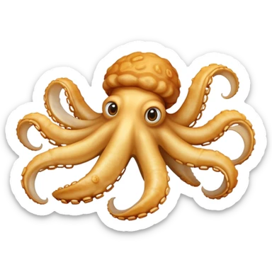 Calamar sticker