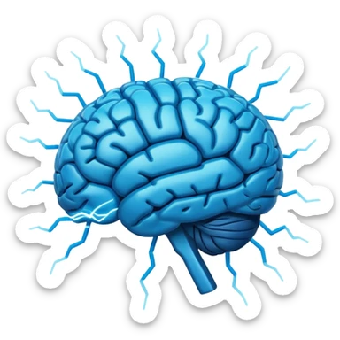 Brain signal sticker