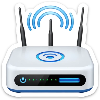 Wi-Fi Router sticker