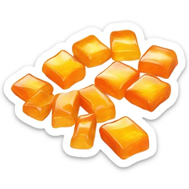 marmalade candy sticker