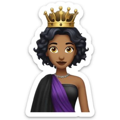 Queen Raven sticker