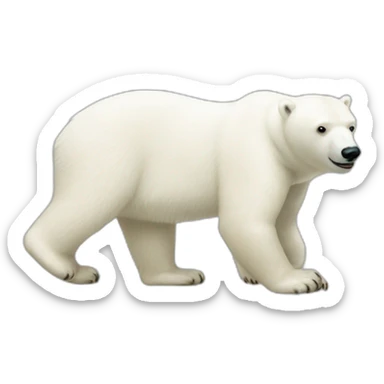Polar-bear sticker