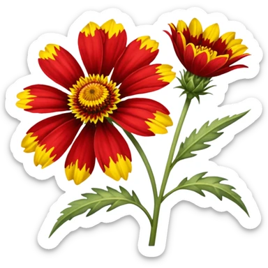 Gaillardia aristata sticker