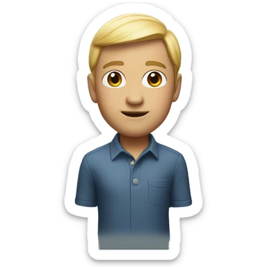 ios memoji looking around sticker