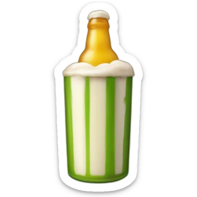 Caguama trago bebida  sticker