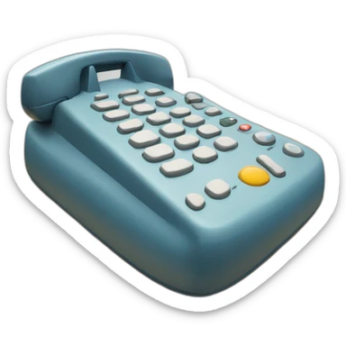 Téléphone sur lit sticker