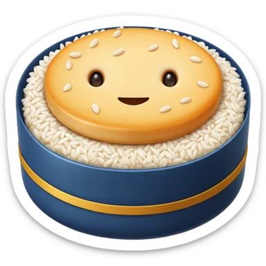 rice cake sticker