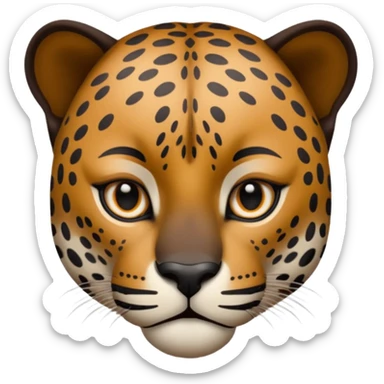jaguar human sticker