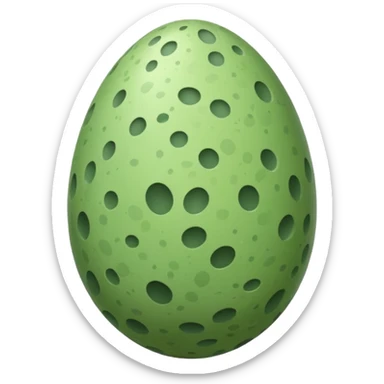 dino egg sticker