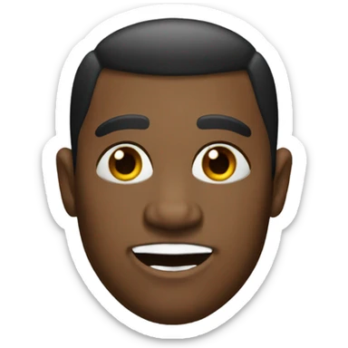 An NFL referee with a face of a donkey sticker