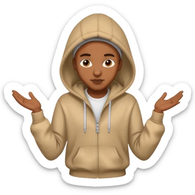 Hip-hop dancer (hoodie) sticker