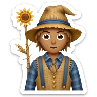 scarecrow sticker