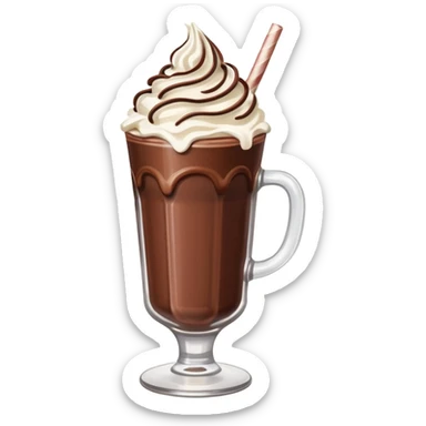 smoothiee chocolate sticker