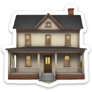 The candlestick house sticker