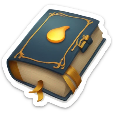 magic book sticker