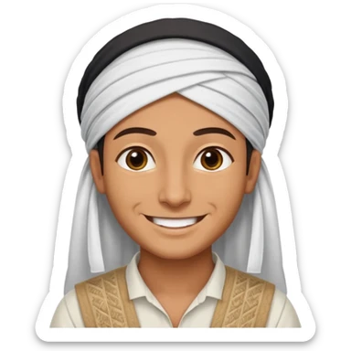 farmer egipt sticker