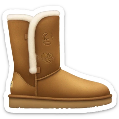 Ugg shoes sticker