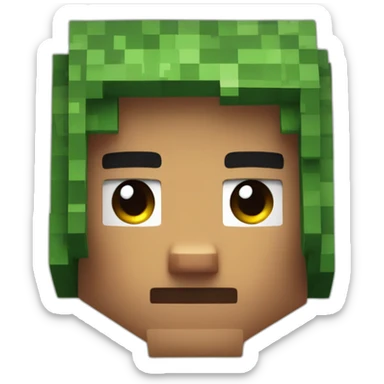 Minecraft Alex sticker