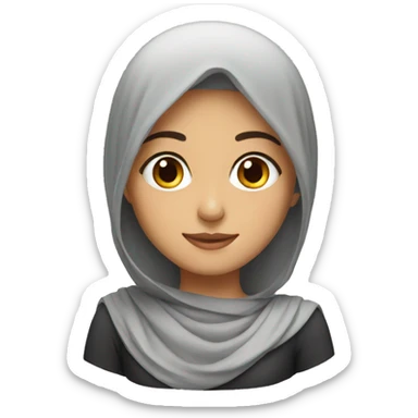 iranian girl sticker